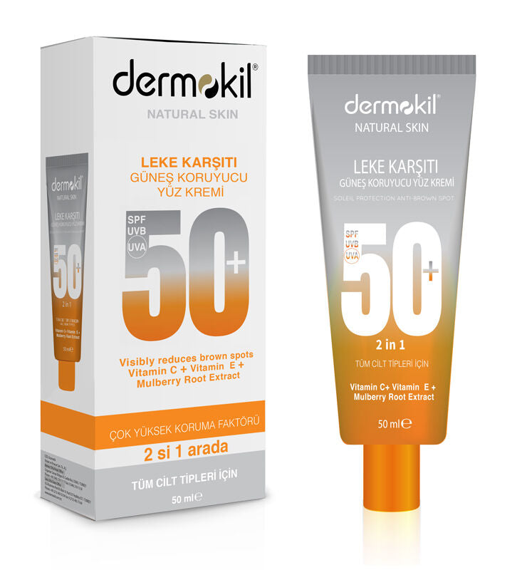 Dermokil SPF 50 Anti-Blemish Sunscreen Face Cream 50 ml