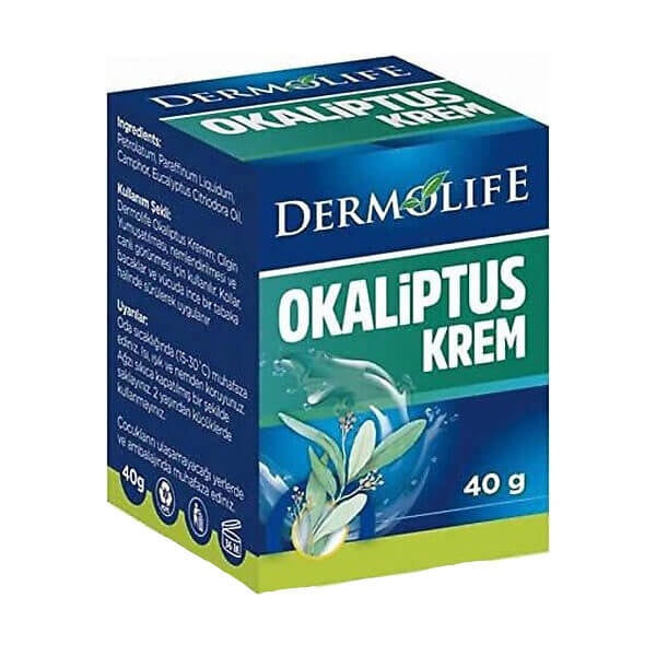 Dermolife Eucalyptus Cream Soothing Skin Care 40g