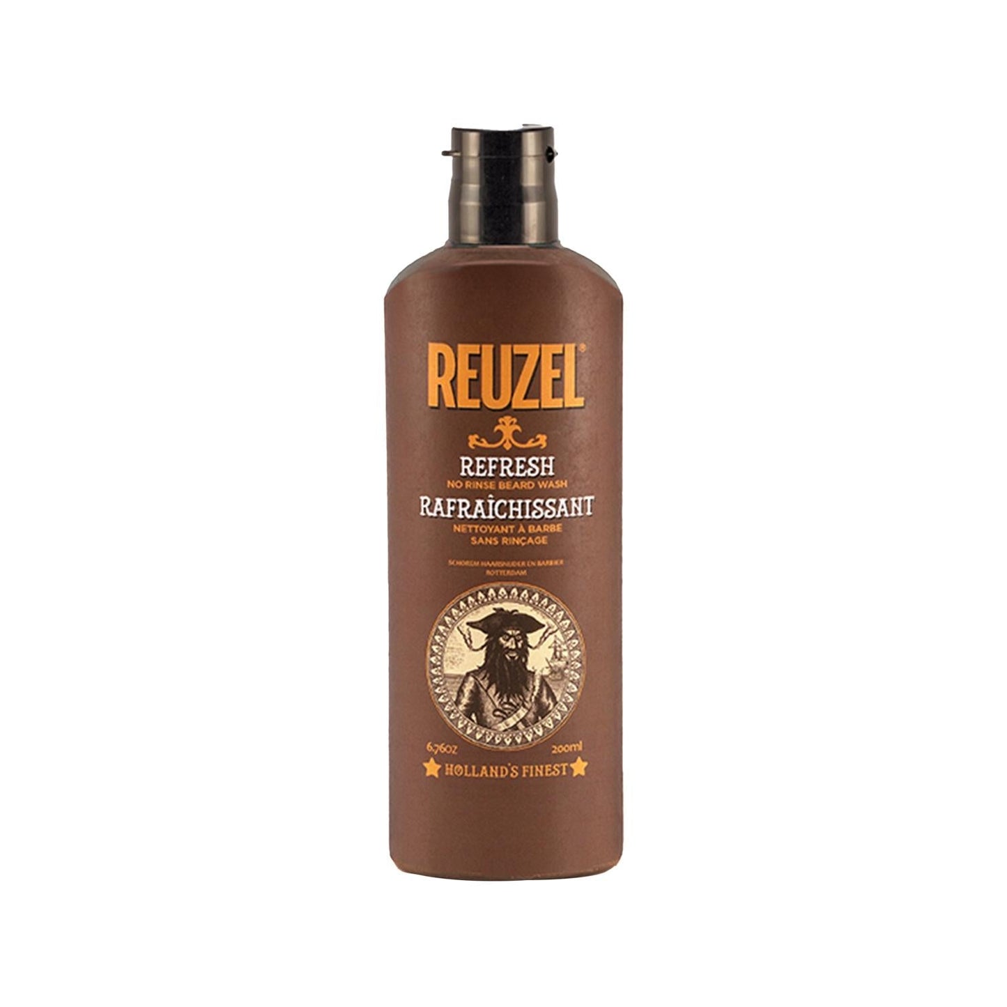 Reuzel Refresh No Rinse Beard Wash 200ml - Convenient Beard Care for Men