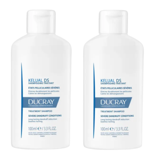 Ducray Kelual DS Anti-Dandruff Treatment Shampoo Set of 2