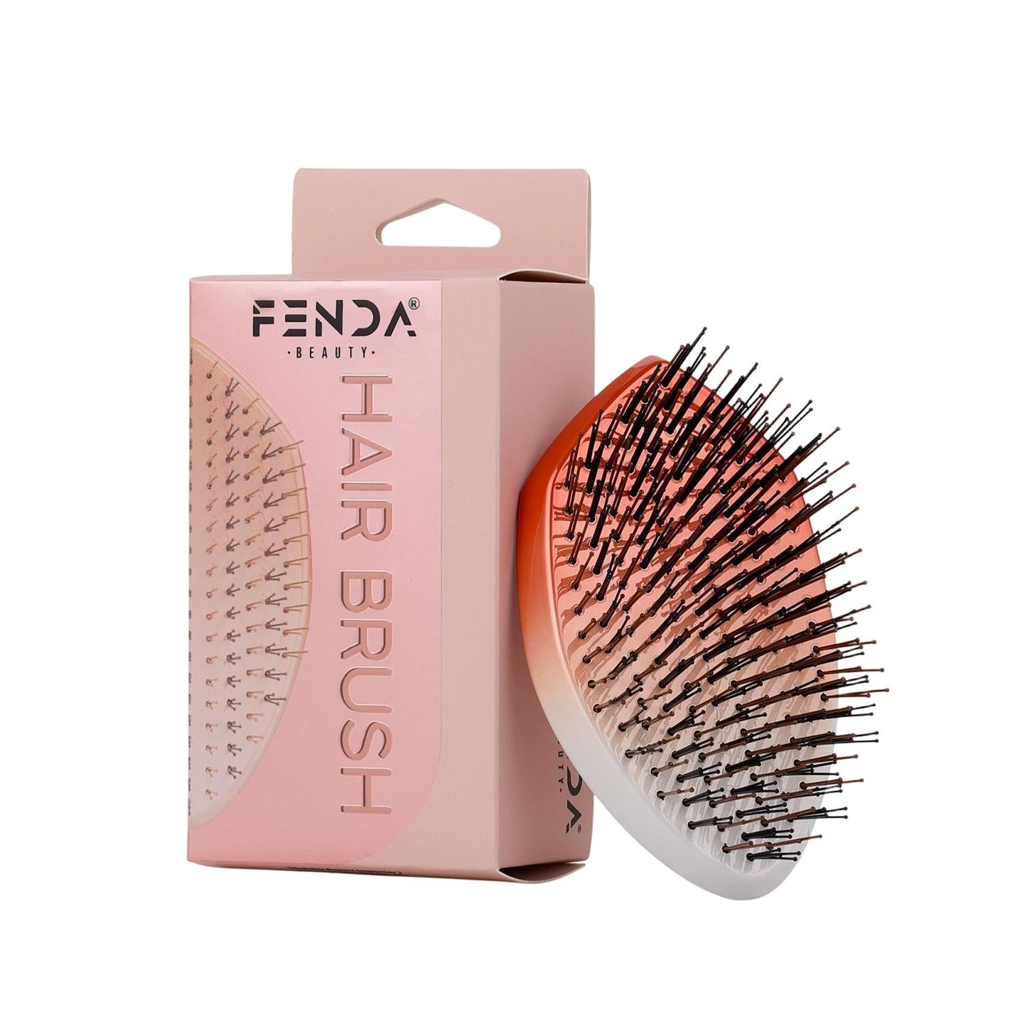 Fenda Supernova Coral Oval Hair Brush 2OR