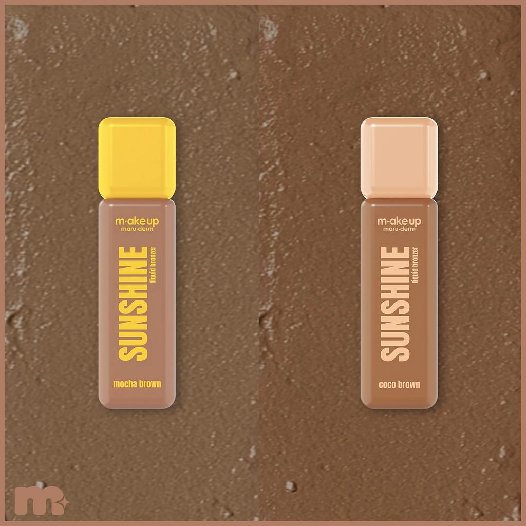 Maruderm Make Up Sunshine Liquid Bronzer in Mocha Brown 15ml