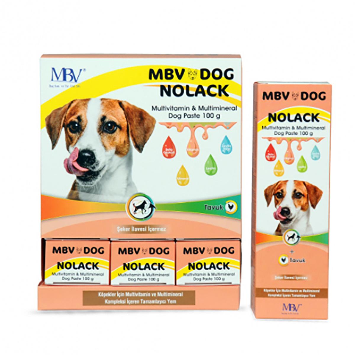 MBV Dog Nutritional Supplement with Vitamins, Minerals, and High Protein - 100g for Canine Health
