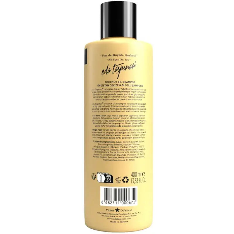 Eda Taspinar Coconut Oil Shampoo for Dry Hair 400ml