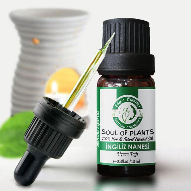 Edys Organics Peppermint Essential Oil for Skin & Oral Care 10 ml