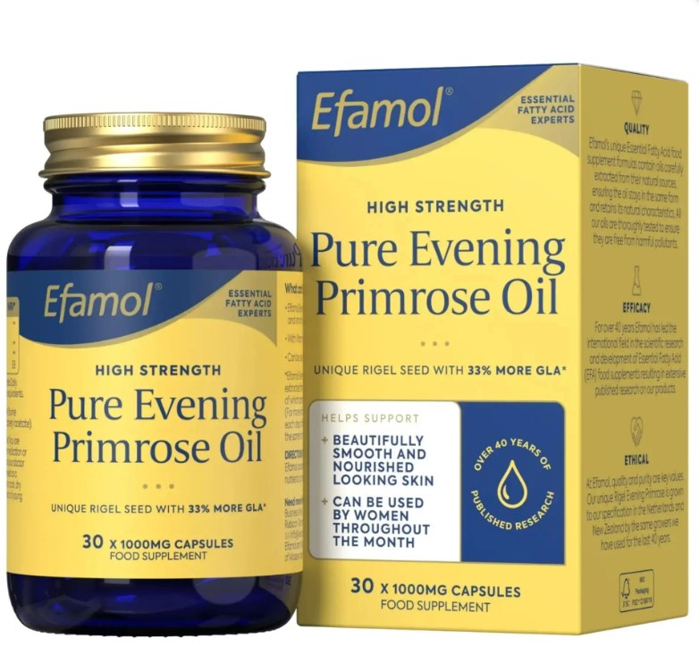 Efamol Pure Evening Primrose Oil 1000mg Softgels - 30 Count