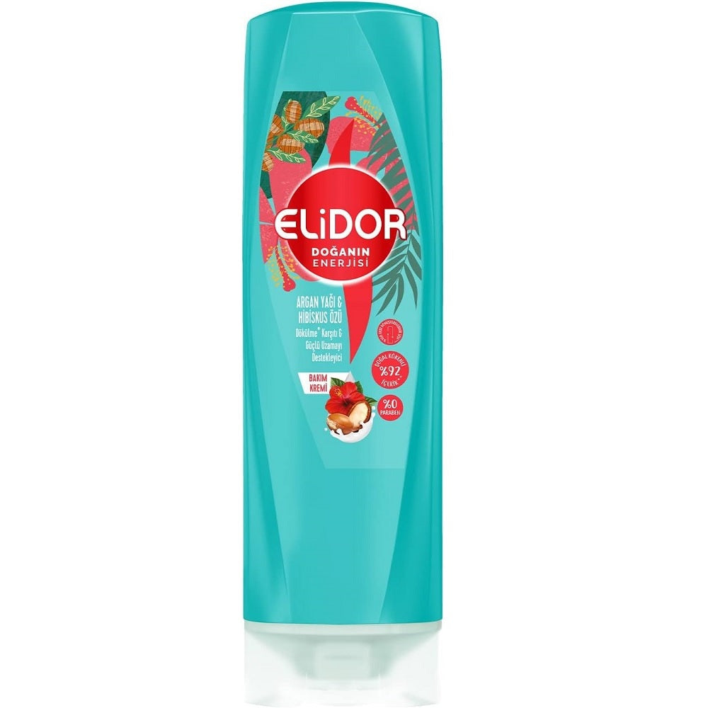 Elidor Argan Oil & Hibiscus Nourishing Shampoo 400ml