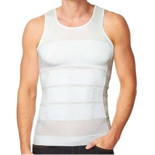 Eros ERS060 Shaping Camisole Undershirt in White