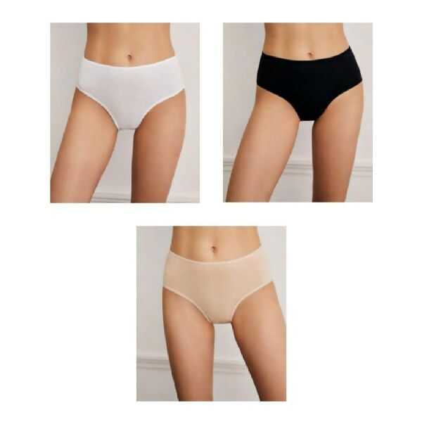 Eros ERSK760 High Waisted Briefs Comfort Pack of 5