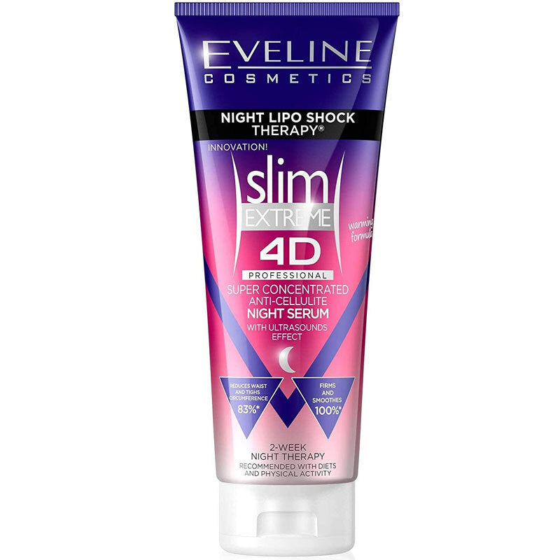 Eveline Slim Extreme 4D Night Serum for Smooth Skin 250 ml