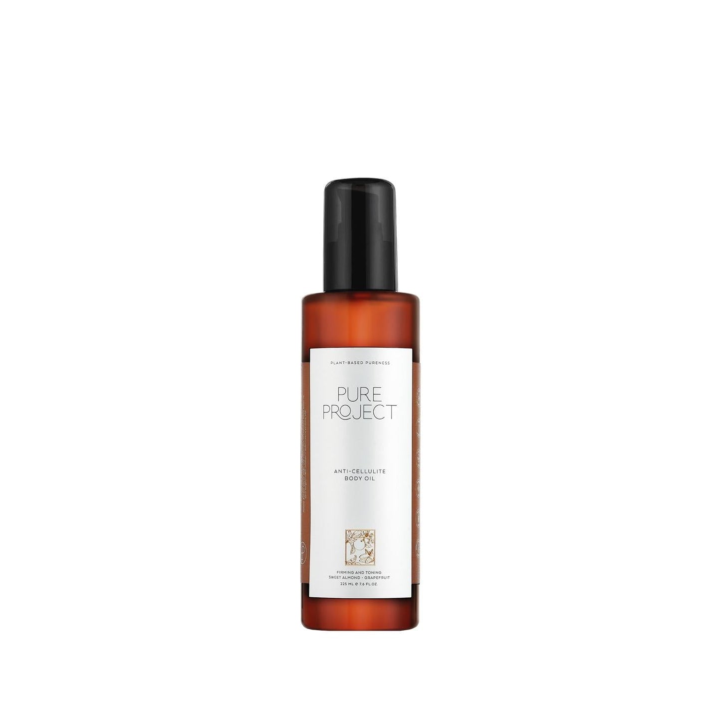 Pure Project Anti-Cellulite Body Oil 225ml - Smooth Skin, Reduce Cellulite Appearance