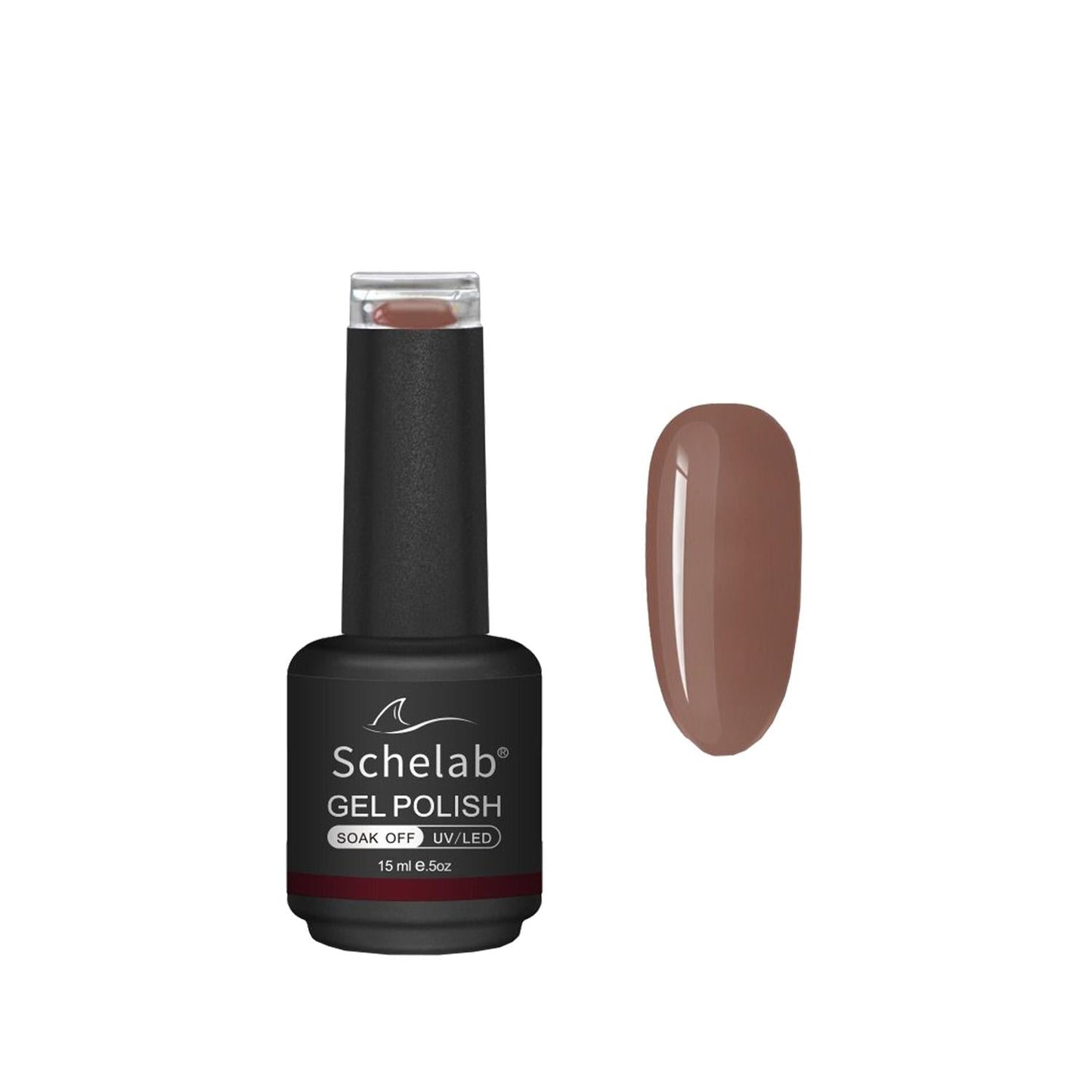 Schelab 3-Step Long-Lasting Gel Nail Polish 002 - 15ml, Salon Quality at Home