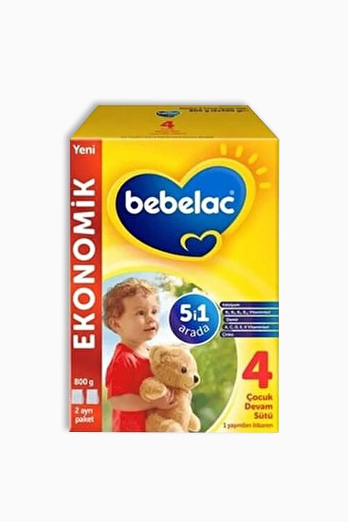 Bebelac 4 Toddler Follow-On Milk Formula 1 Year+ 800g