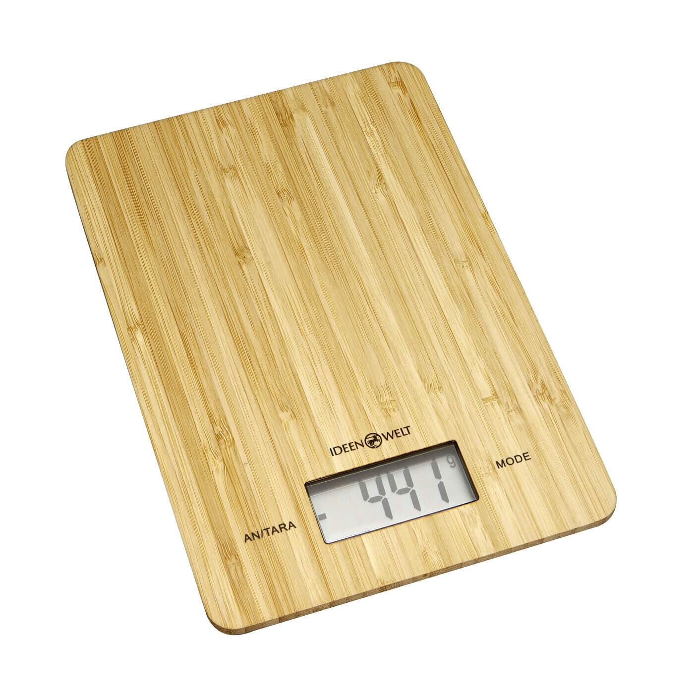 Ideenwelt Digital Bamboo Kitchen Scale 1 pc