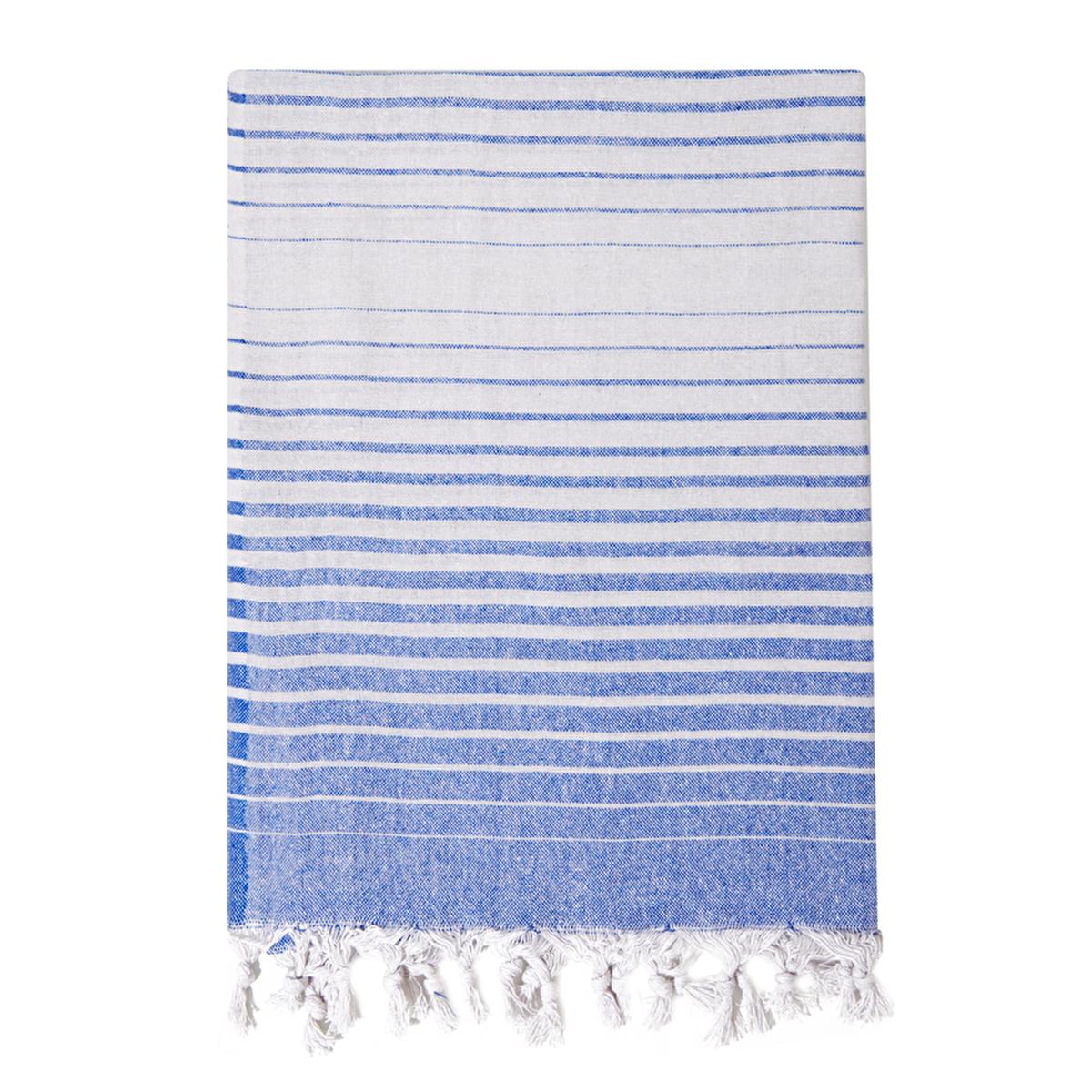 Eklips Turkish Towel Super Absorbent Quick Dry - Dark Blue Peshtamal Lightweight Beach, Bath, Travel, Gym - Elegant Design