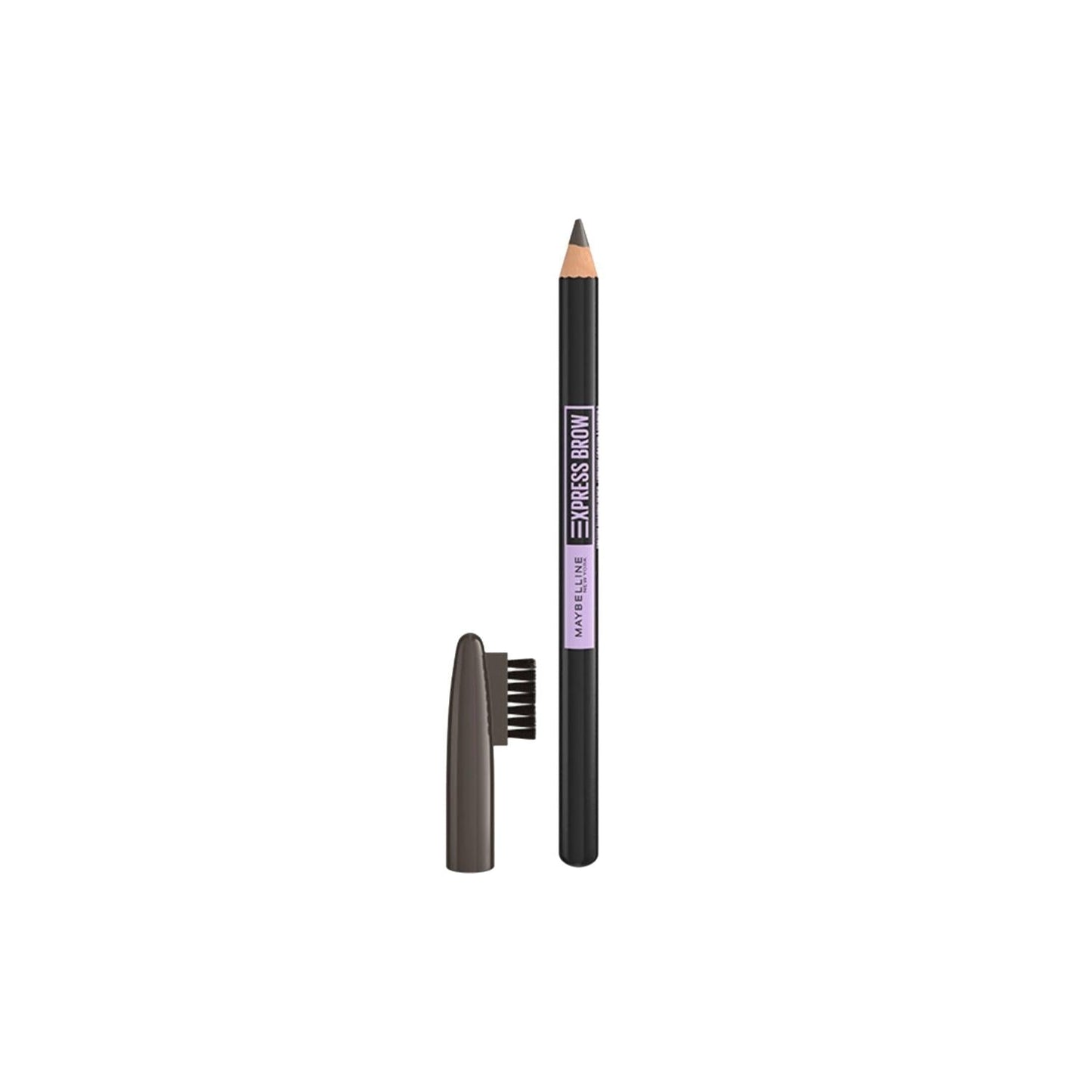 Maybelline New York Express Brow Shaping Pencil Deep Brown - Precise Eyebrow Definition & Grooming