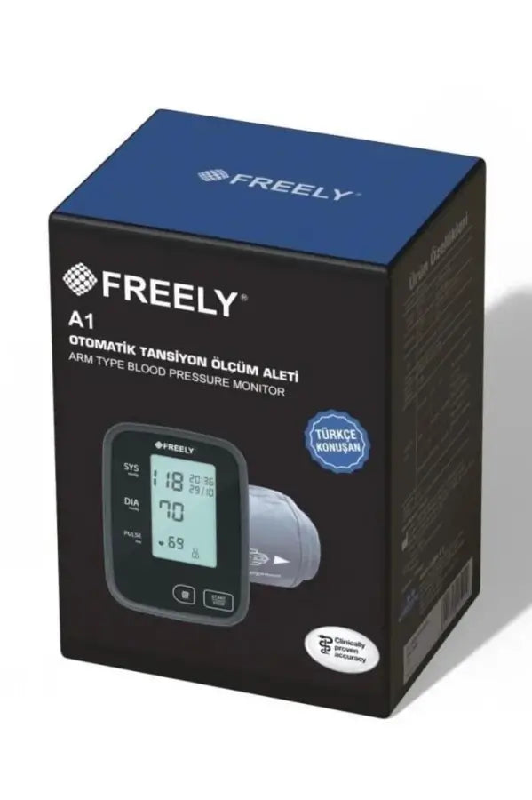 Freely A1 Automatic Blood Pressure Monitor for Easy Tracking 1ct
