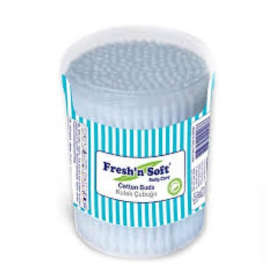 Fresh N Soft Cotton Buds Cylinder 100 Count