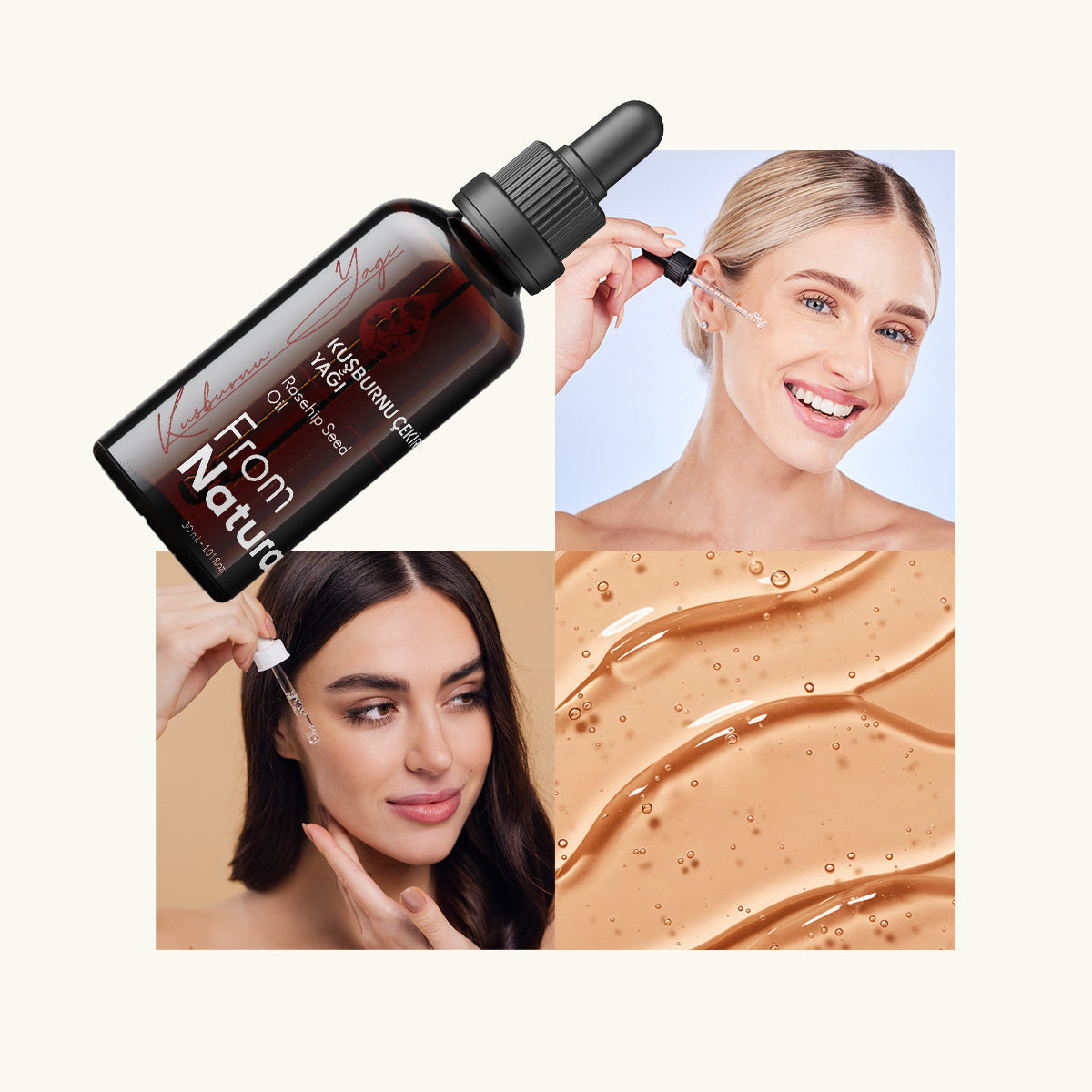From Natura Rosehip Seed Oil Brightening Face Oil 30 ml