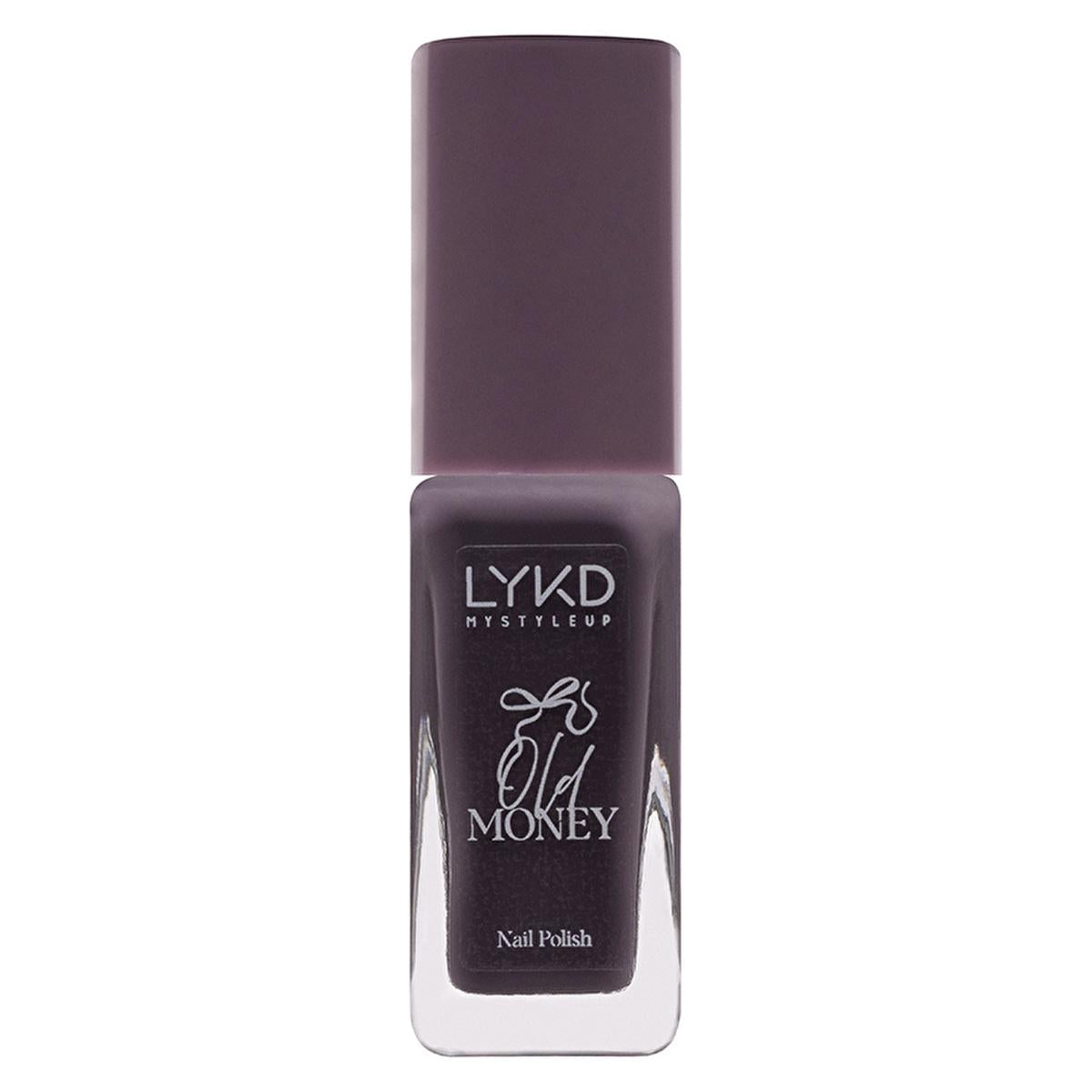 LYKD Old Money Dull Purple Nail Polish - Elegant Cosmetic Nail Coloring Solution
