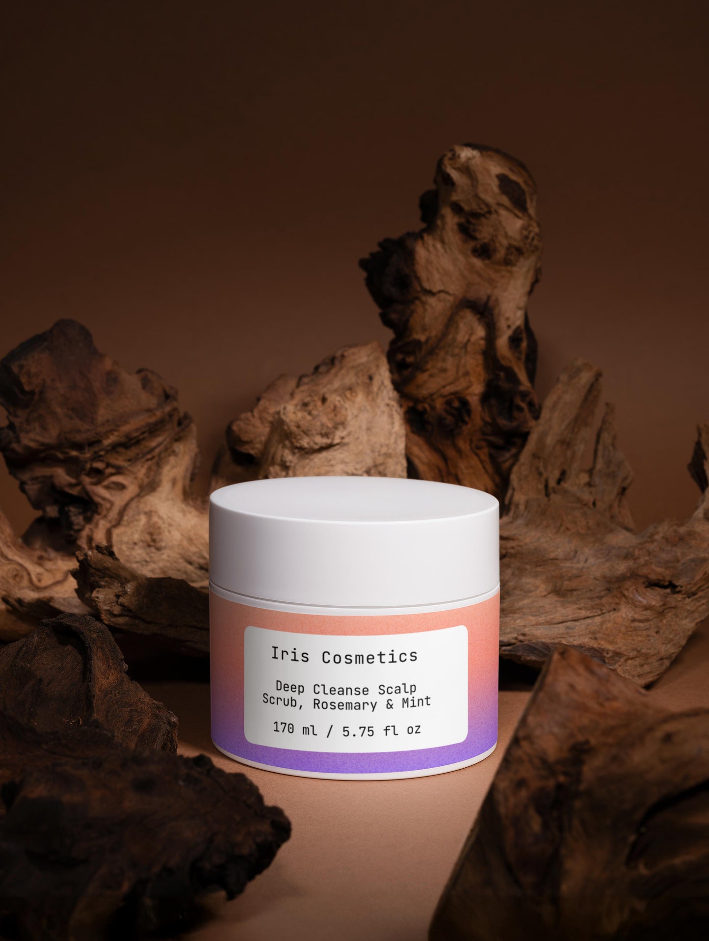 Iris Cosmetics Deep Cleanse Scalp Scrub, Rosemary & Mint