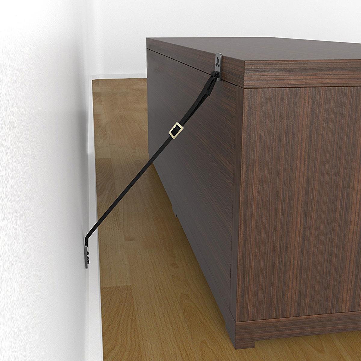 Miny Furniture Safety Anti-Tip Device - Earthquake Safety Device for TV and Furniture Securing