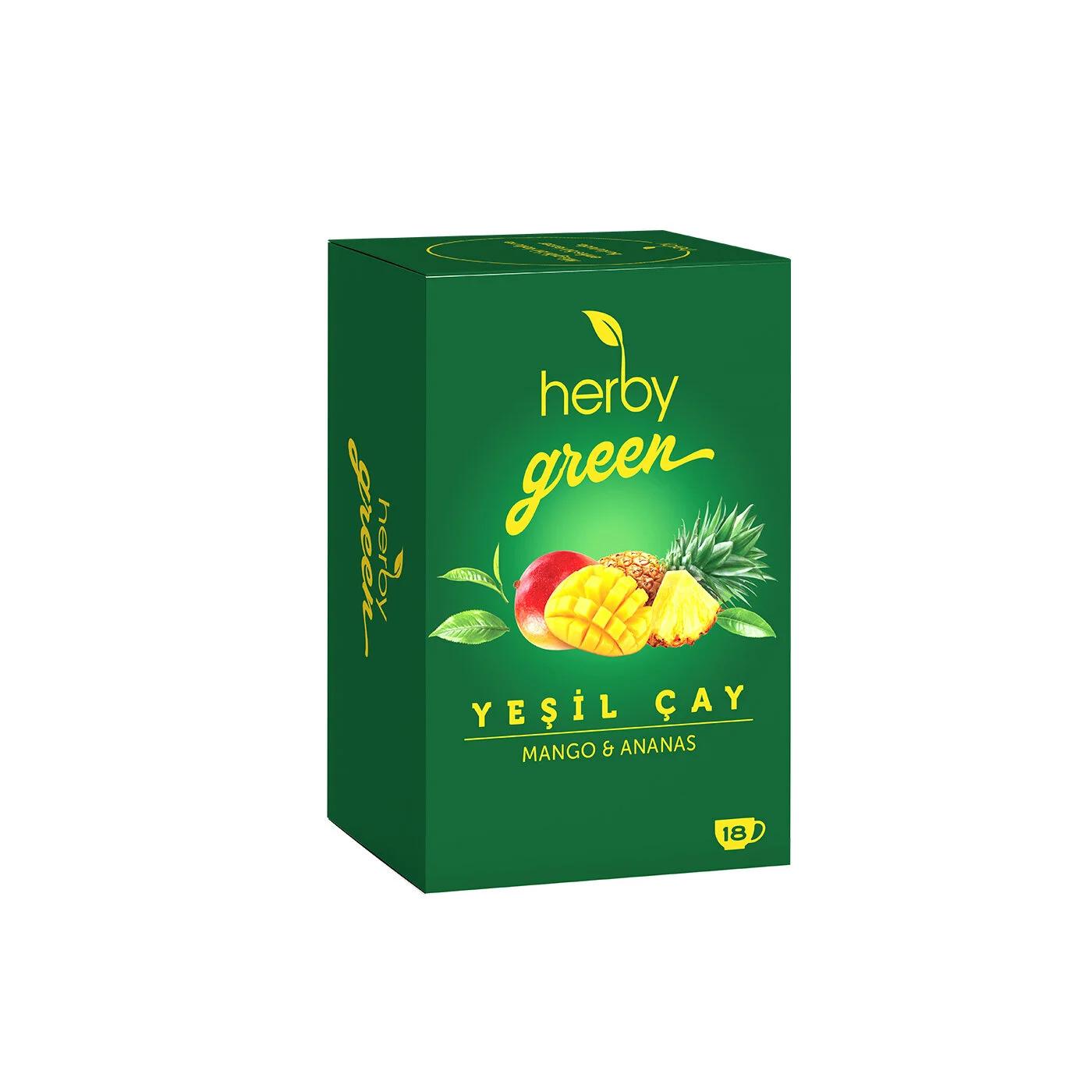Herby Mango & Pineapple Green Tea 18 Bags