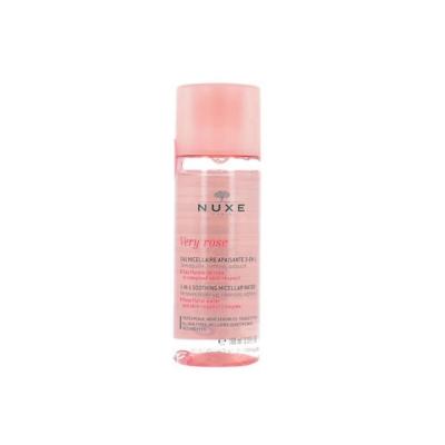 Nuxe Very Rose 3 in 1 Soothing Micellar Water - Gentle Makeup Remover & Skincare for Sensitive Skin