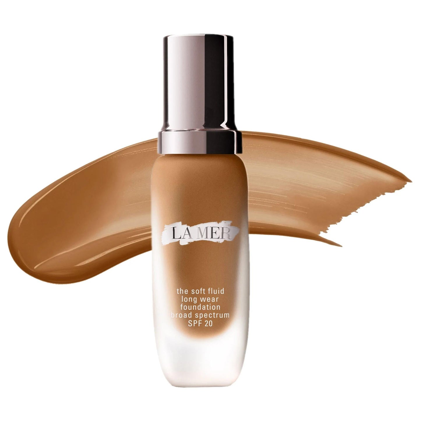 The Soft Fluid: Long Wear SPF 20 Liquid Foundation - Medium Buildable Coverage, Radiant Natural Finish, Hydrating & Protective