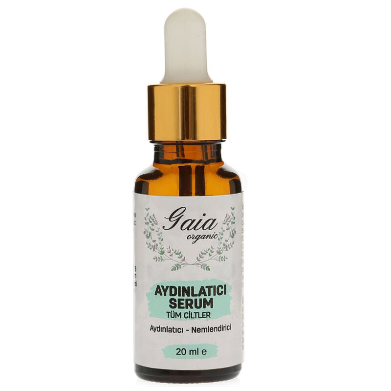 Gaia Organic Brightening Serum with Jojoba & Rosehip 20 ml