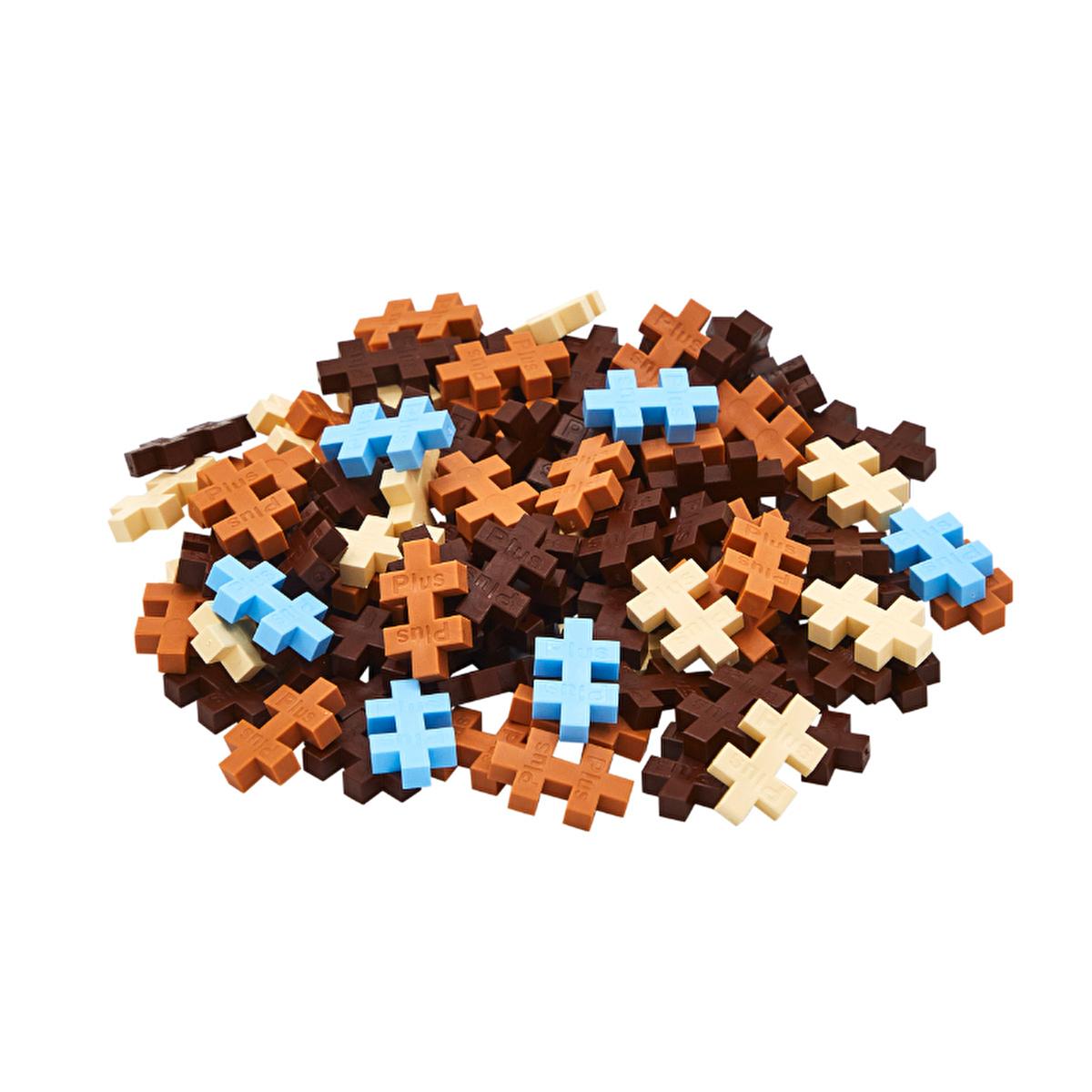 Plus Plus Construction Toy, 100 Piece Creative Building Set in Reusable Tube - Danish Made Educational Toy for Kids