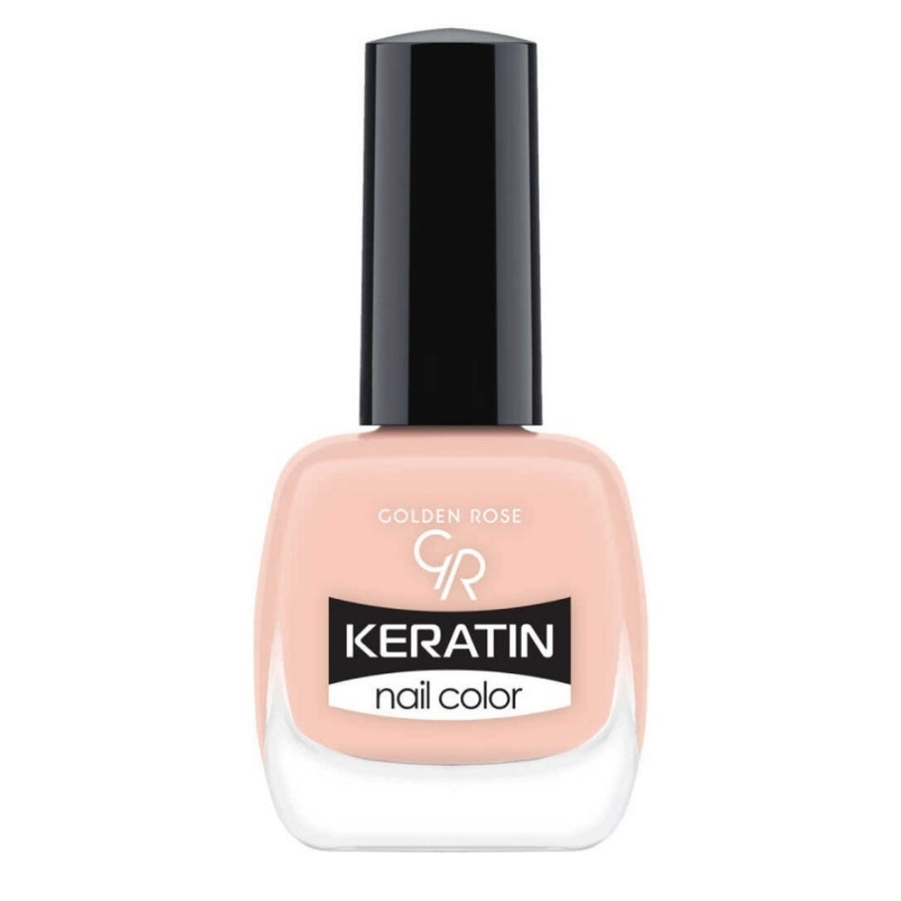 Golden Rose Keratin Nail Color 128 - Strengthening Polish