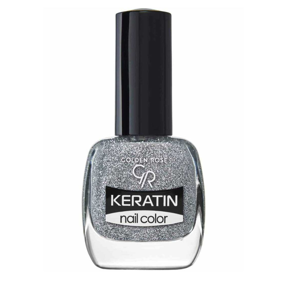 Golden Rose Keratin Nail Color Glitter No:401 - 10.5ml
