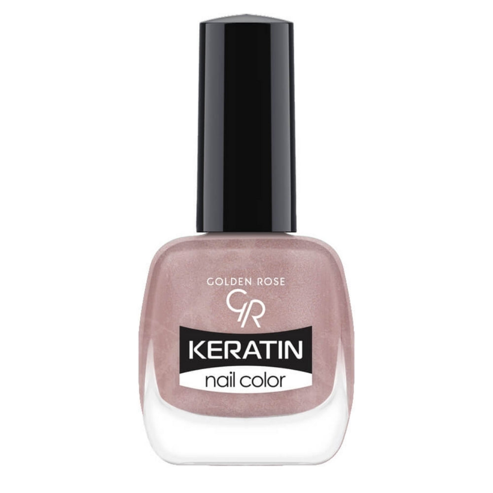 Golden Rose Keratin Nail Color Strengthening Polish 52