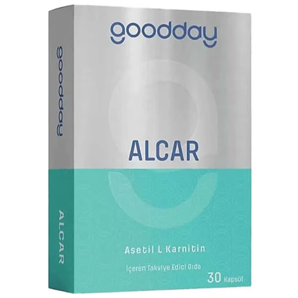 Goodday Alcar Dietary Supplement with ALC 30 Capsules