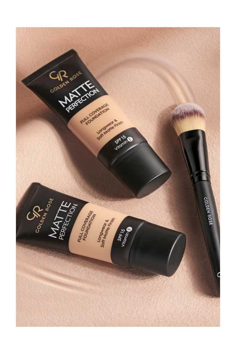 Golden Rose Matte Perfection Full Coverage Foundation 02 Natural