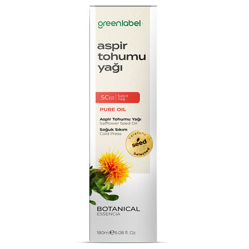 Greenlabel Safflower Seed Oil for Skin & Hair 180 ml
