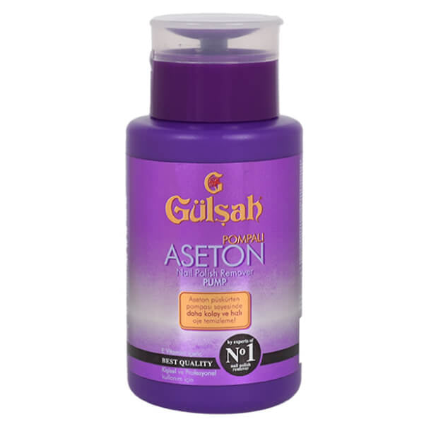 Gulsah Acetone Nail Polish Remover with Pump 200 ml