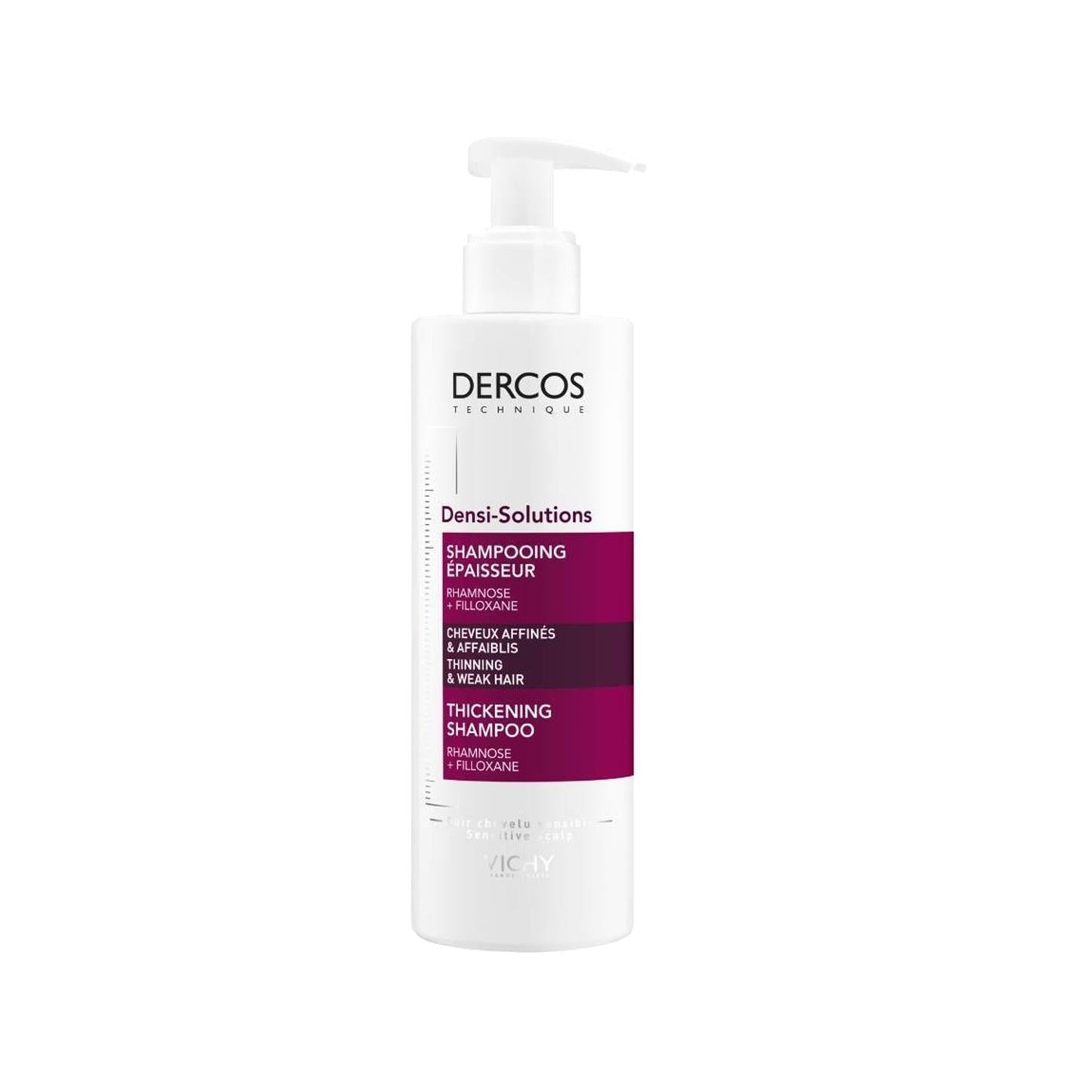 Vichy Dercos Densi-Solutions Thickening Shampoo for Thin Hair - 13.53 fl oz - Volumizing and Strengthening Hair Care