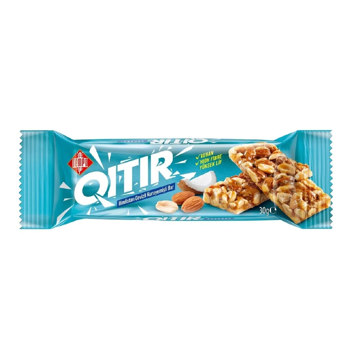 Tempo Crispy Coconut & Nut Bar for Quick Energy 30g