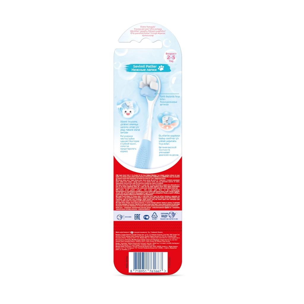 Colgate Fluffy Paws Extra Soft Kids Toothbrush