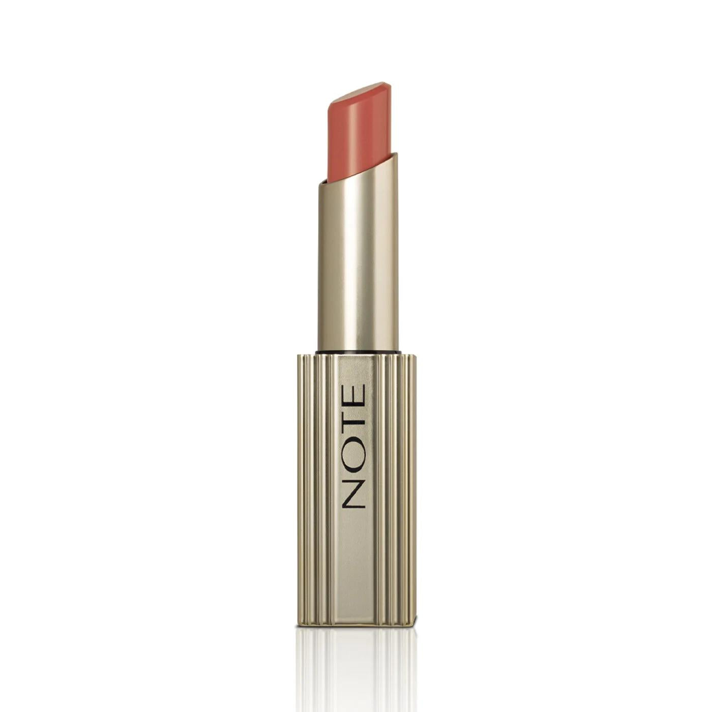 Note Aura Silk Lipstick 07 Classy Nude Creamy Semi-Shiny Lipstick