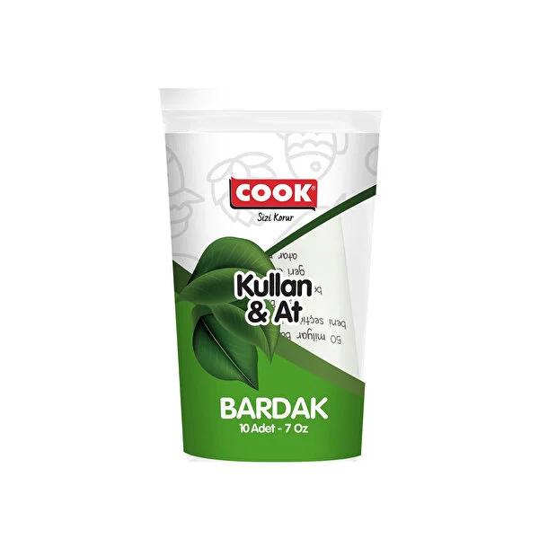 Cook Paper Cups - 10 Pack of Eco-Friendly Disposable Cups for Hot & Cold Drinks
