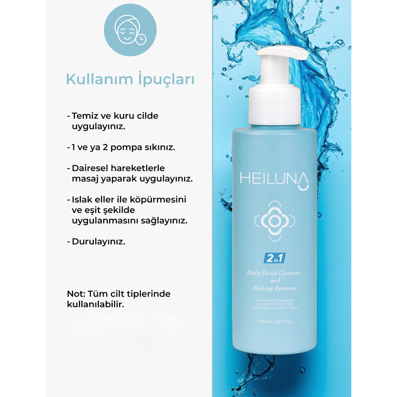 Heiluna Double Action Face, 150 ml
