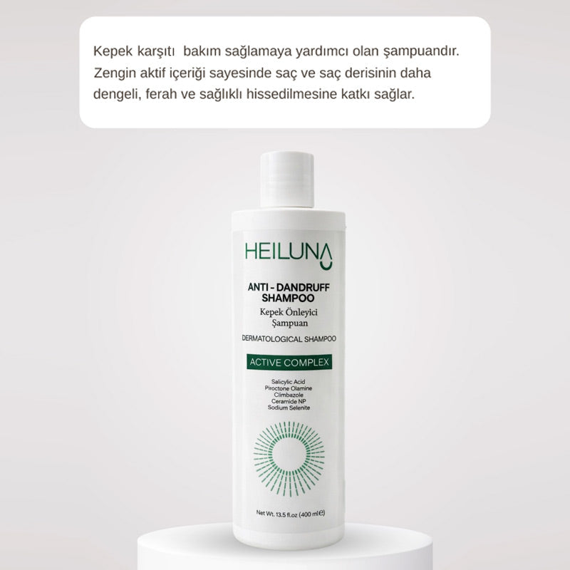 Heiluna Anti-Dandruff Shampoo for Flaky Scalp 400 ml