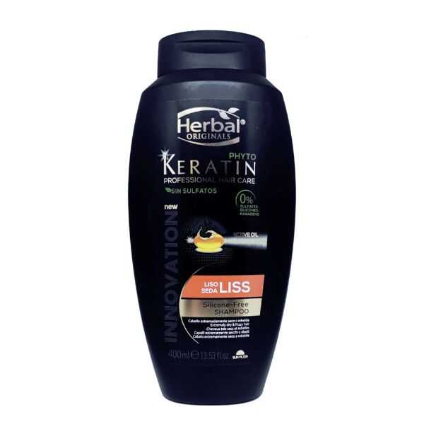 Herbal Phyto Keratin Liss Smoothing Shampoo 400ml