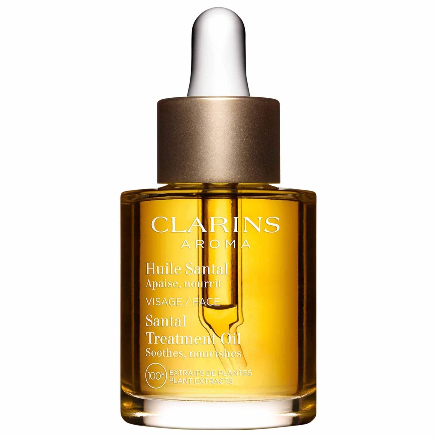 Santal - Soothing & Hydrating Face Treatment Oil for Dry Skin - Natural, Chemical-Free Skincare