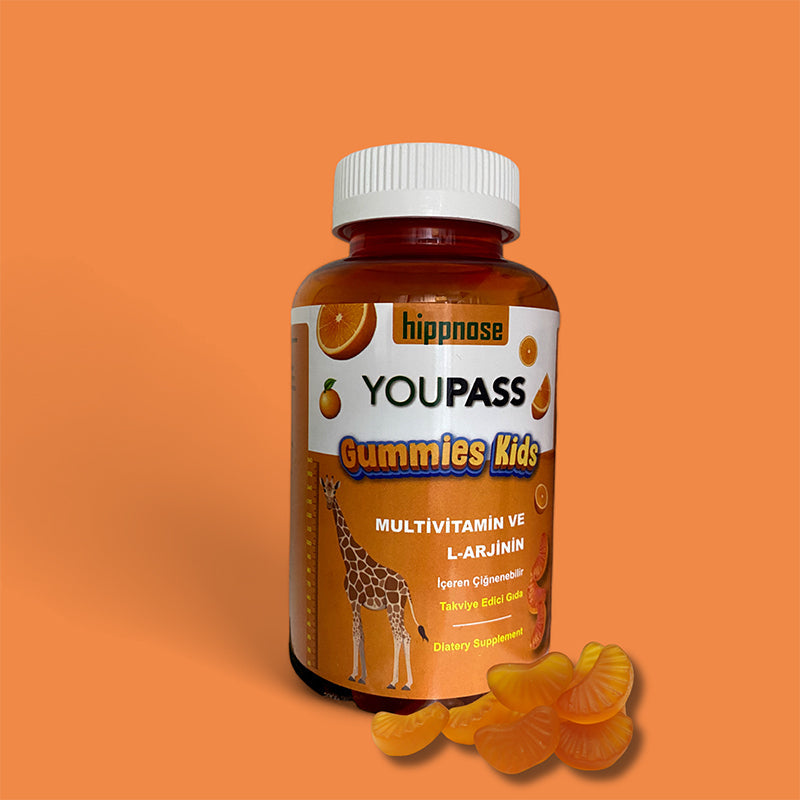 Hippnose You Pass Kids Multivitamin Gummies 60 Count