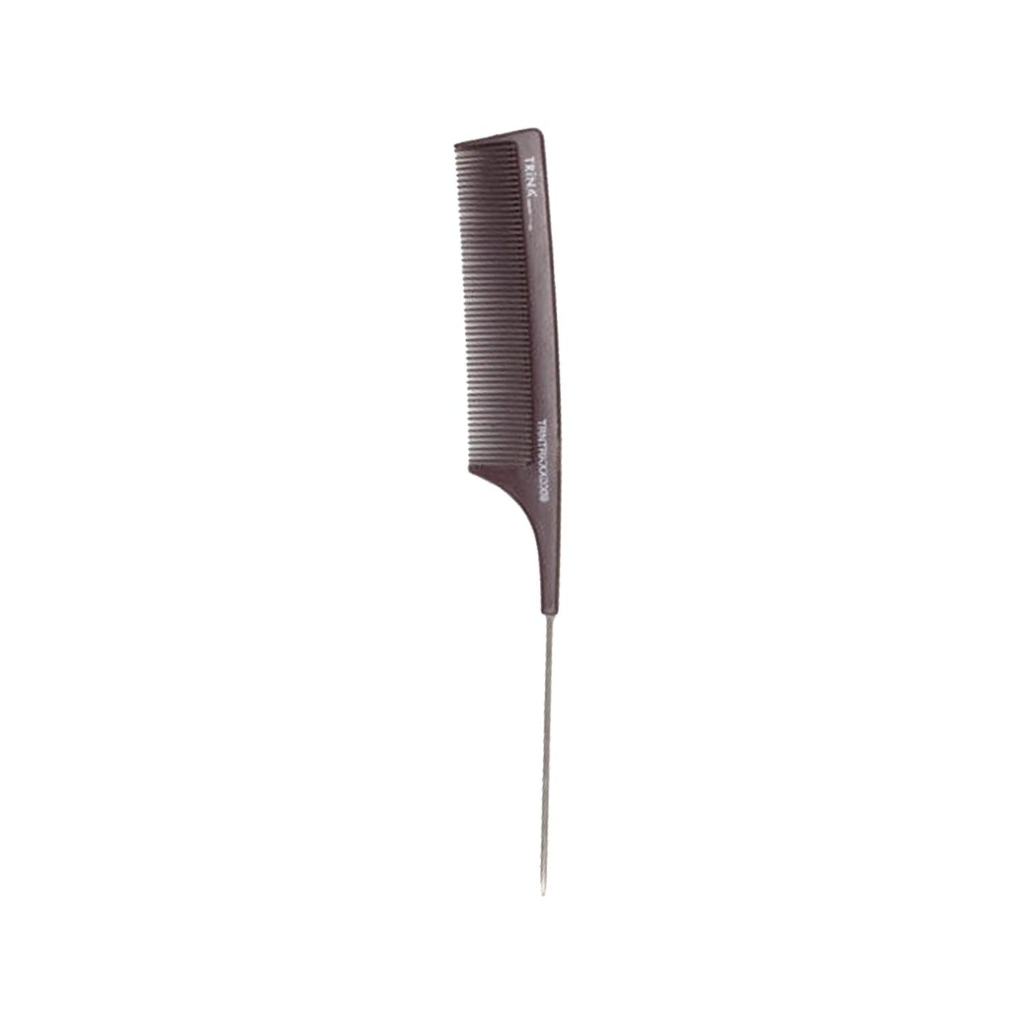 Trina Carbon Comb Coffee TRNTRKXX0009 - Carbon Hair Comb for Detangling & Styling