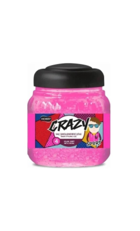 Hobby Crazy Wet & Hard Hold Hair Gel 150 ml